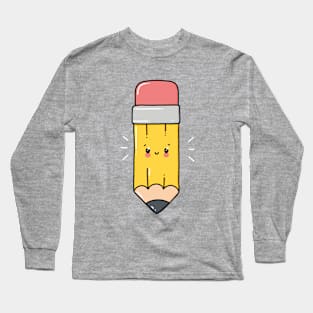 Cute Pencil Long Sleeve T-Shirt